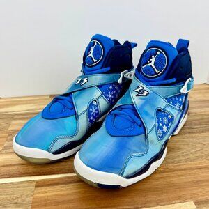 Air Jordan 8 Retro Snowflake Boys Size 5.5y Sneaker‎ Shoes